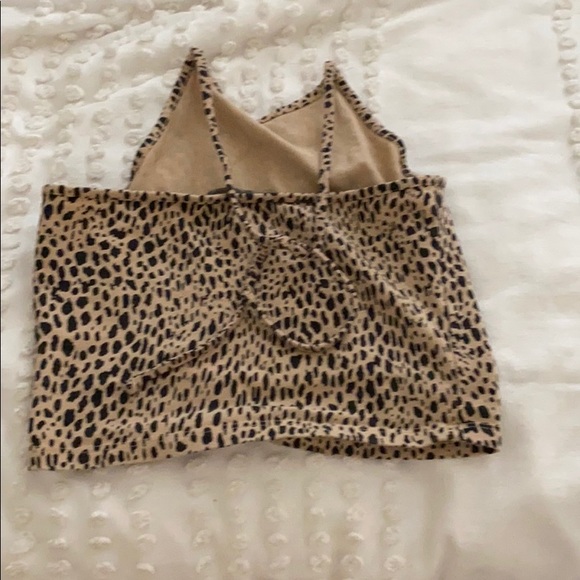 COPY - Cheetah print backless tank - Picture 2 of 3